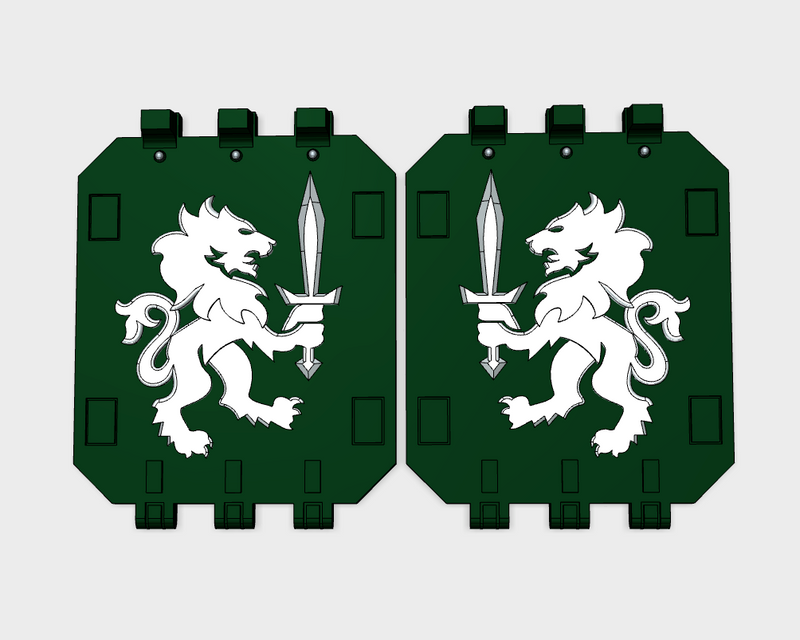 Sword Lions : Universal Raider Doors