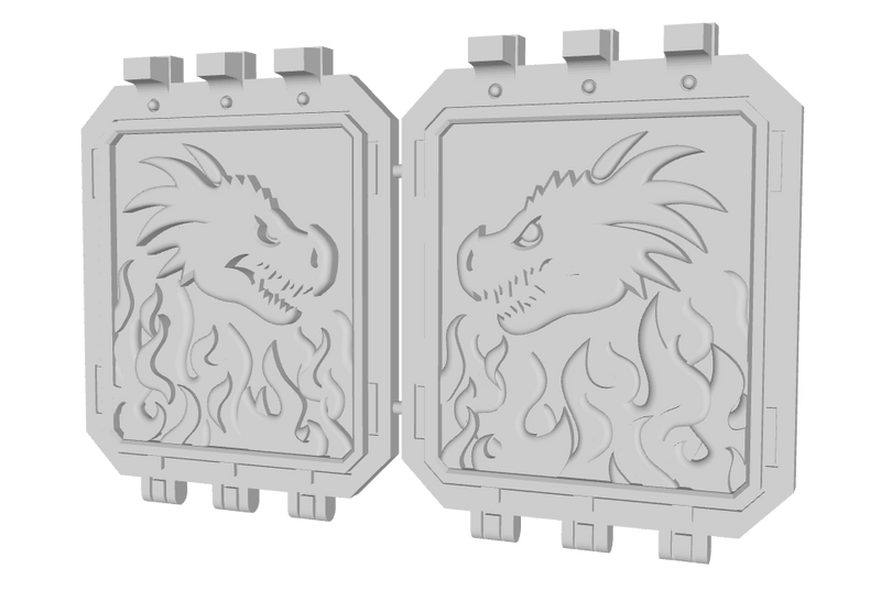 Dragon Head : Universal Raider Doors