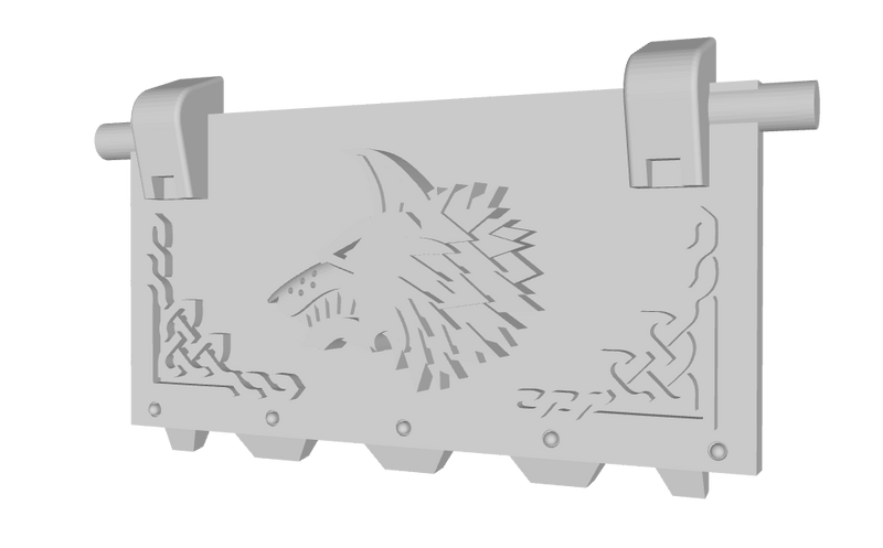 Shaggy Wolf : Spari Raider Front Gate