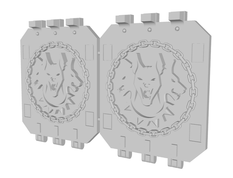 Hounds of Tartarus : Universal Raider Doors (Set 2)