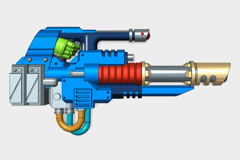 Underslung Laser Cannon