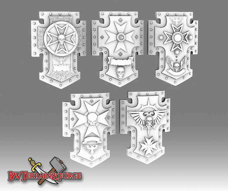 Maltese Cross : Variety - Legacy Heavy Shields (L/R)