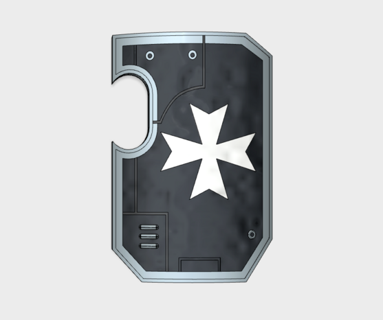 Maltese Cross - Marine Boarding Shields