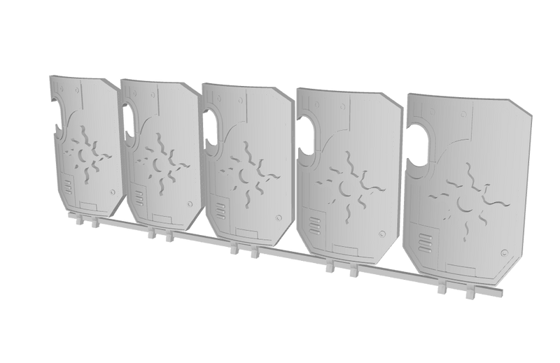 Sorcerer Sun - Marine Boarding Shields