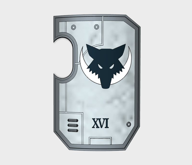 Moon Wolves - Marine Boarding Shields