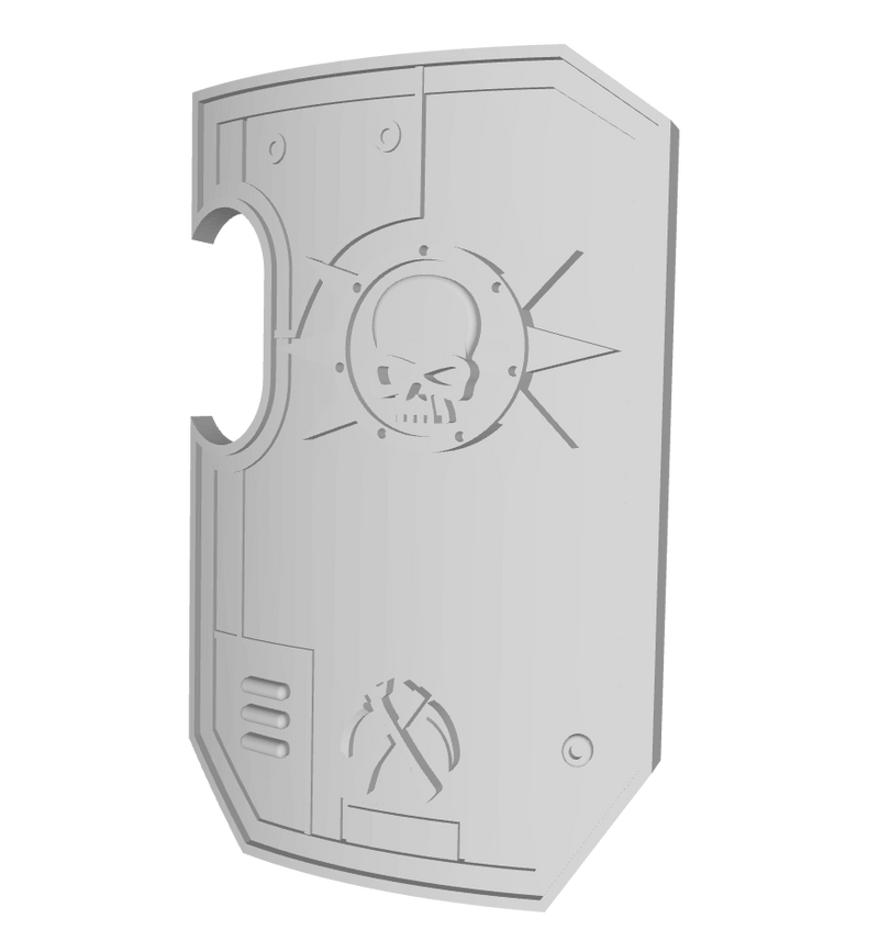 Plague Sun - Marine Boarding Shields