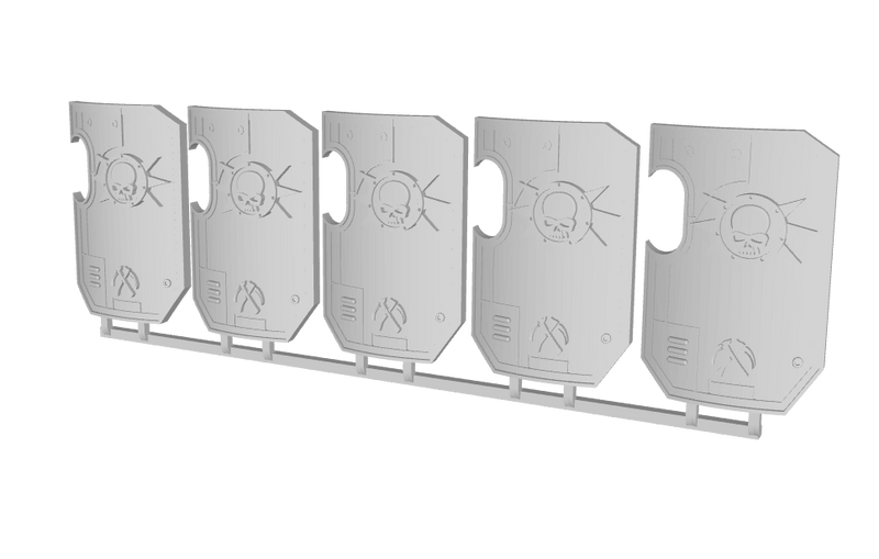 Plague Sun - Marine Boarding Shields