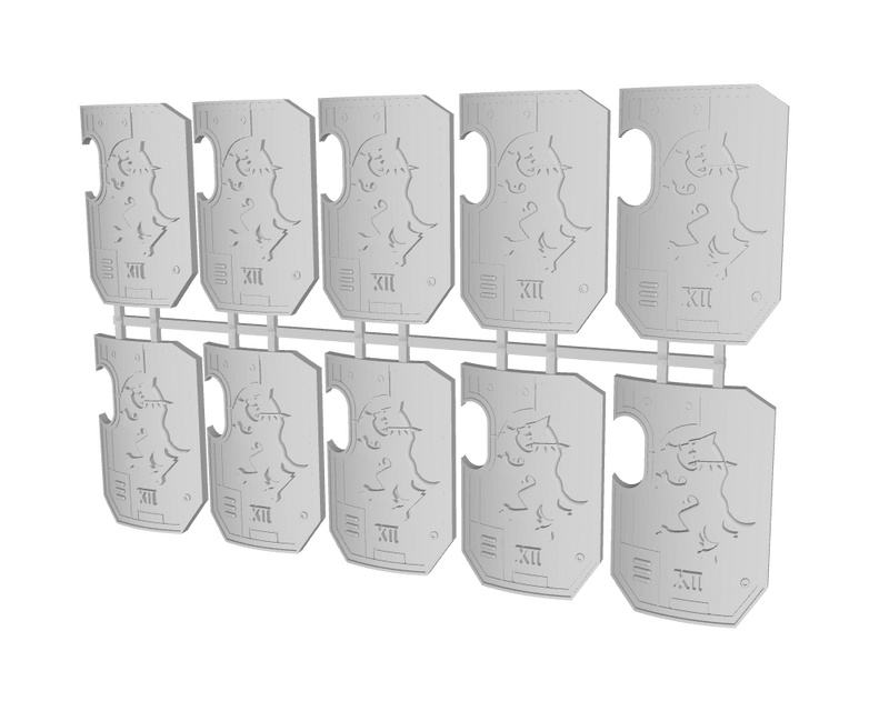 Warhounds - Marine Boarding Shields