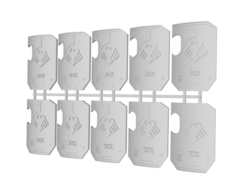 Red Ravens - Marine Boarding Shields