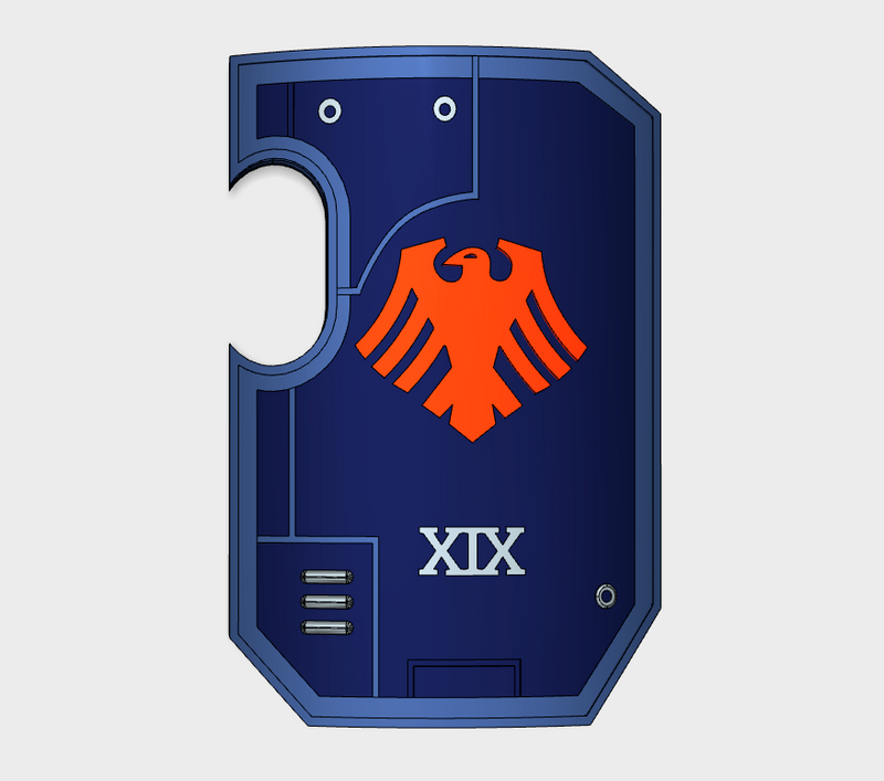 Red Ravens - Marine Boarding Shields