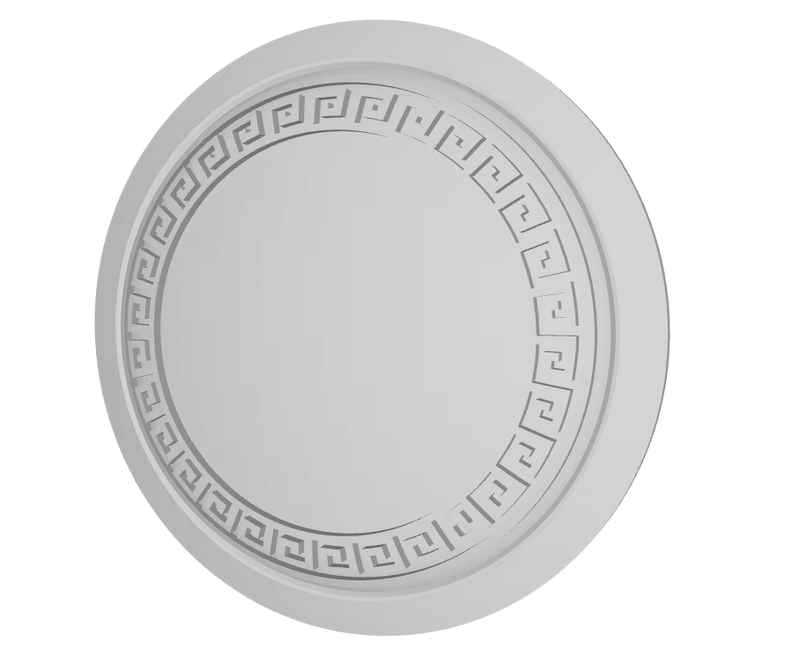 Greek Circle - Round Power Shields