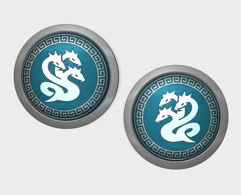 Hydra Legion - Round Power Shields (L&R)