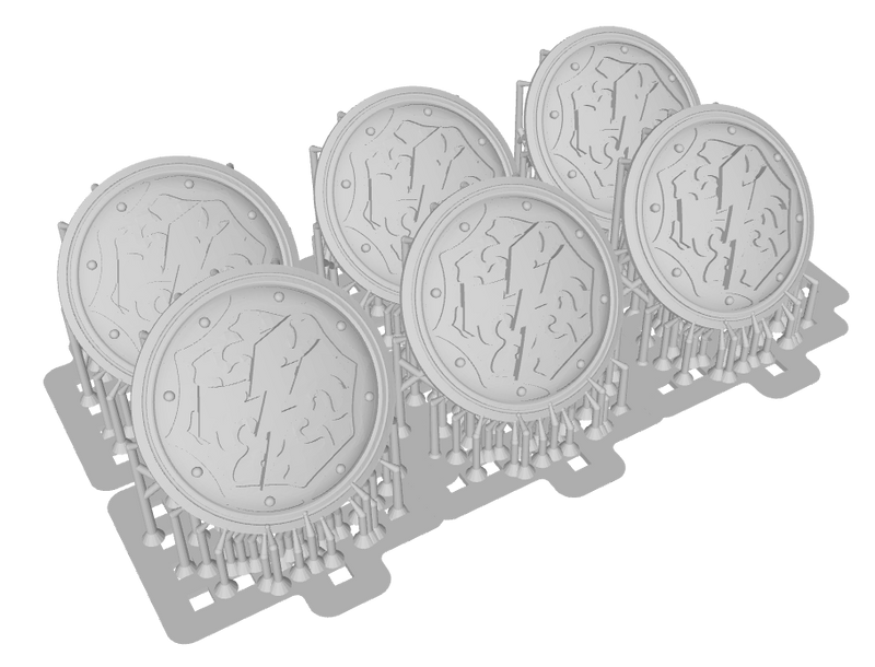 Storm Legion - Round Power Shields