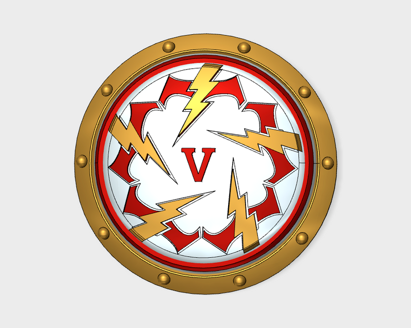 Storm Legion V - Round Power Shields