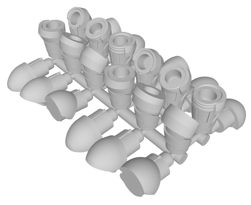 12x Gen:11 Prime-Scale  Adjustable Marine Arms