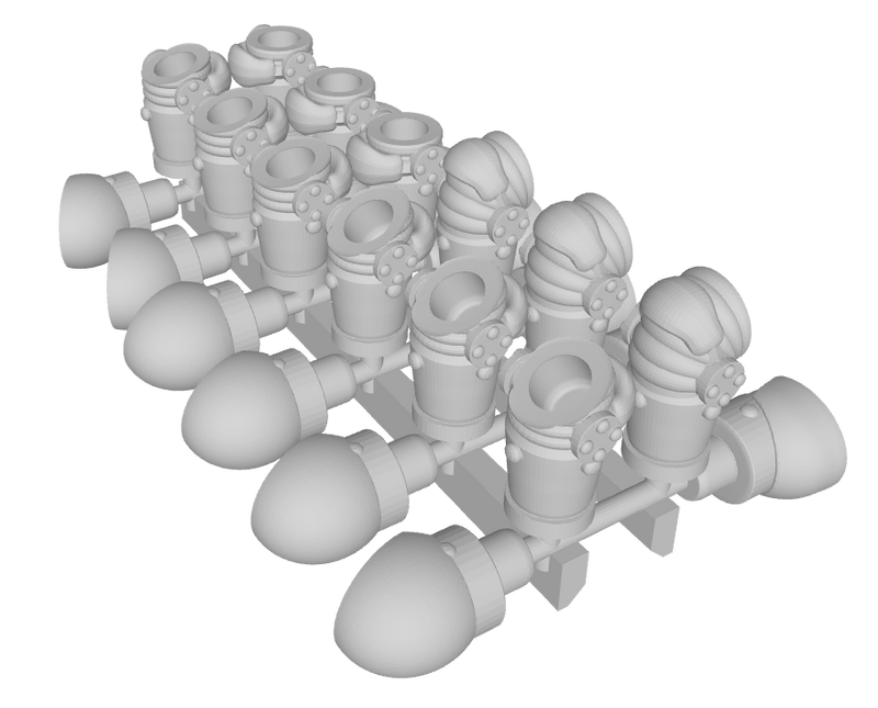 12x Gen:2 Multi-scale Adjustable Marine Arms