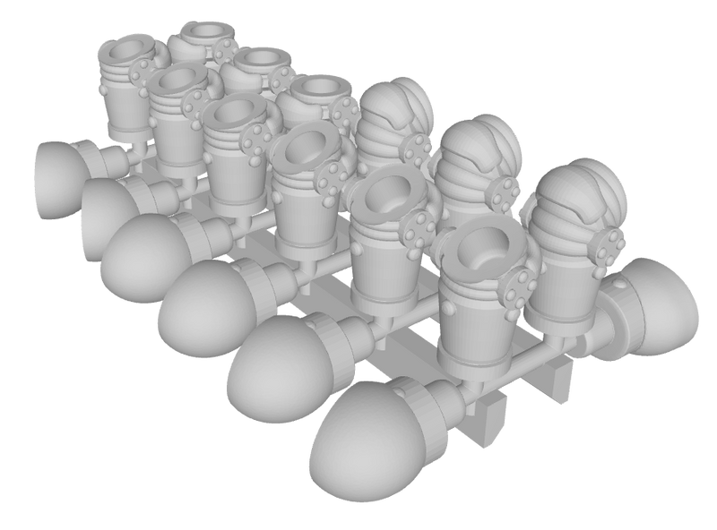 12x Gen:2 Multi-scale Adjustable Marine Arms