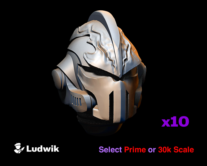 10x Golden Drake : Star Dragon Helmets