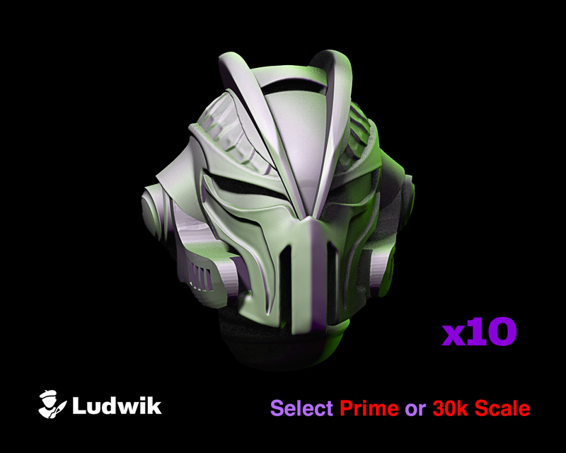 10x Emerald Drake : Star Dragon Helmets