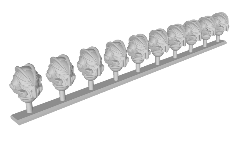 10x Emerald Drake : Star Dragon Helmets