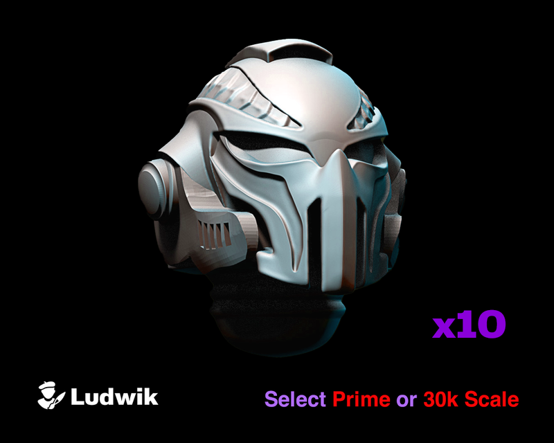 10x Silver Drake : Star Dragon Helmets