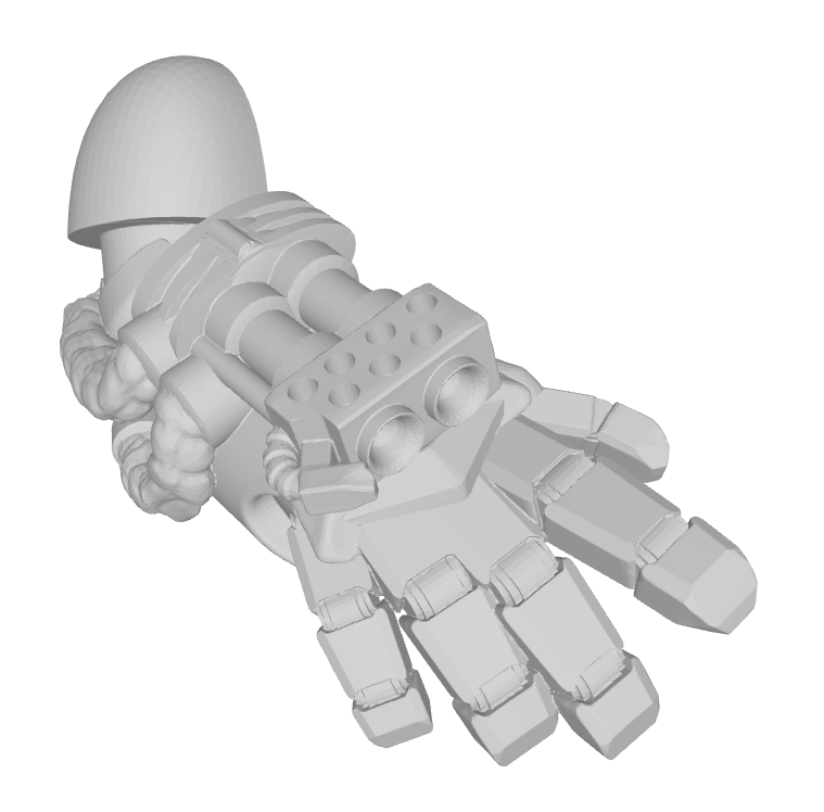 Marine : Mk1 Flame Gauntlets (L&R)