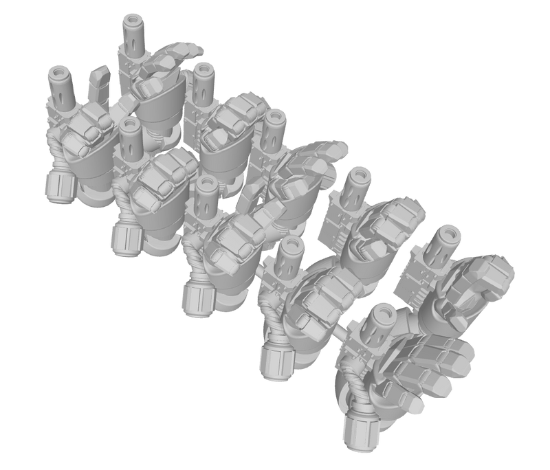 Marine : Mk1 Thermo Gauntlets (L&R)