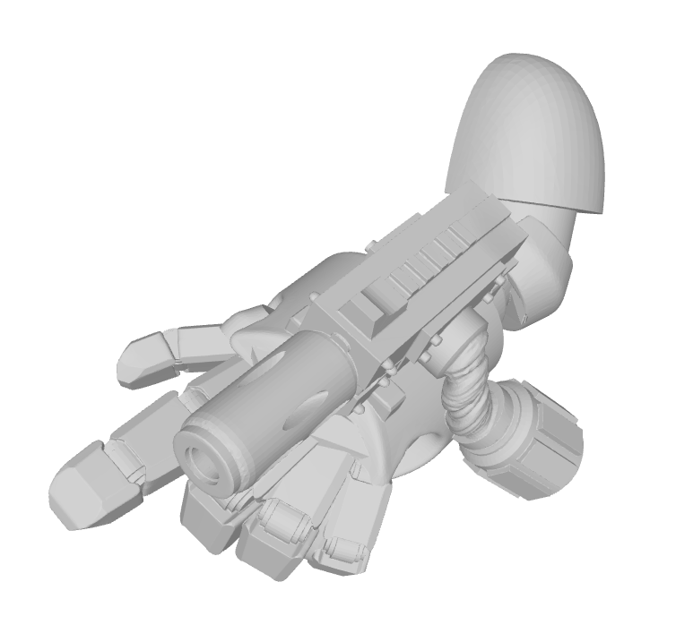 Marine : Mk1 Thermo Gauntlets (L&R)