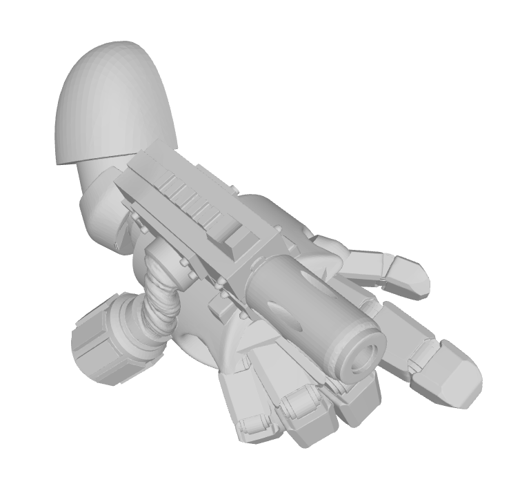 Marine : Mk1 Thermo Gauntlets (L&R)