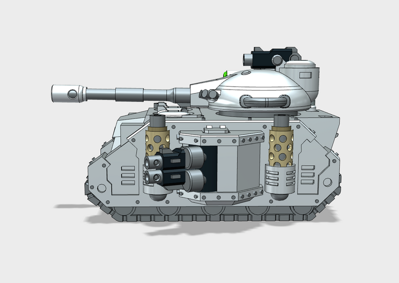 Epic-Scale : Mk1 Wolverine Battle Tank