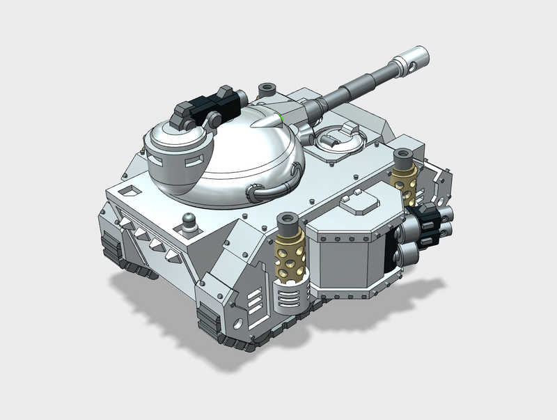 Epic-Scale : Mk1 Wolverine Battle Tank