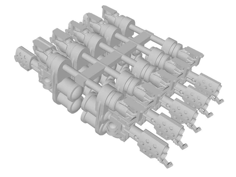 Marine : Mk2 Flame Thrower (L&R)