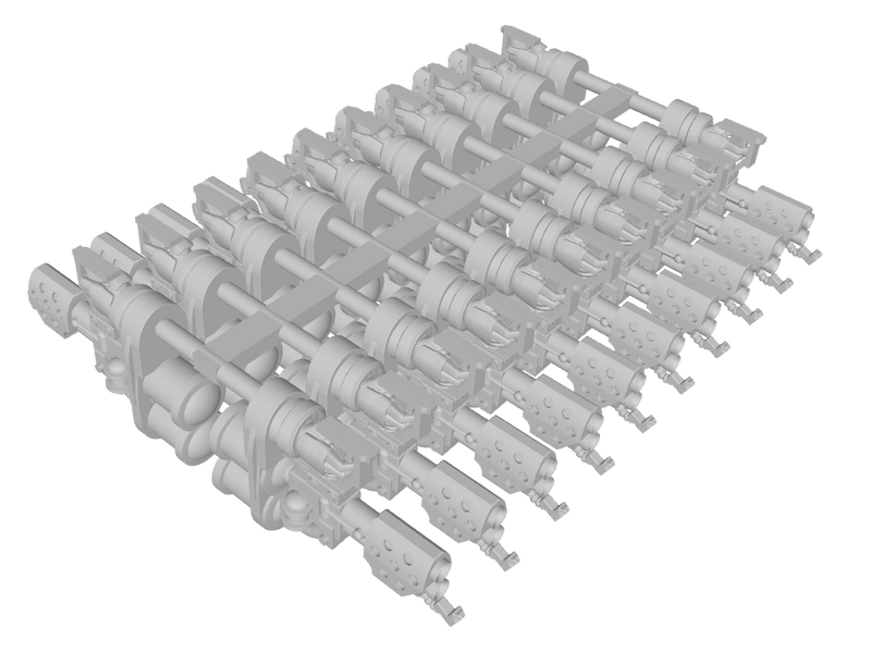 Marine : Mk2 Flame Thrower (L&R)