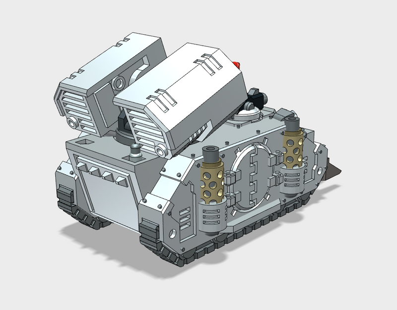 Epic-Scale : Mk2R Tornado Rocket Launcher