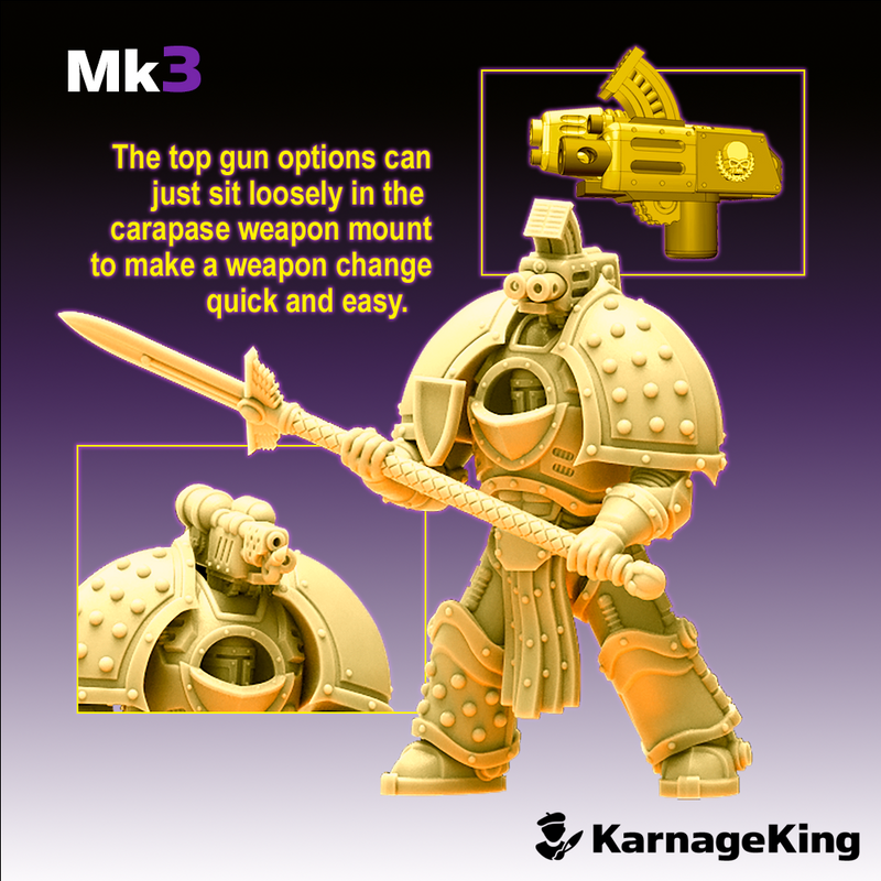 5x Saturnus Terminator Mk:3 Sentinel Squad