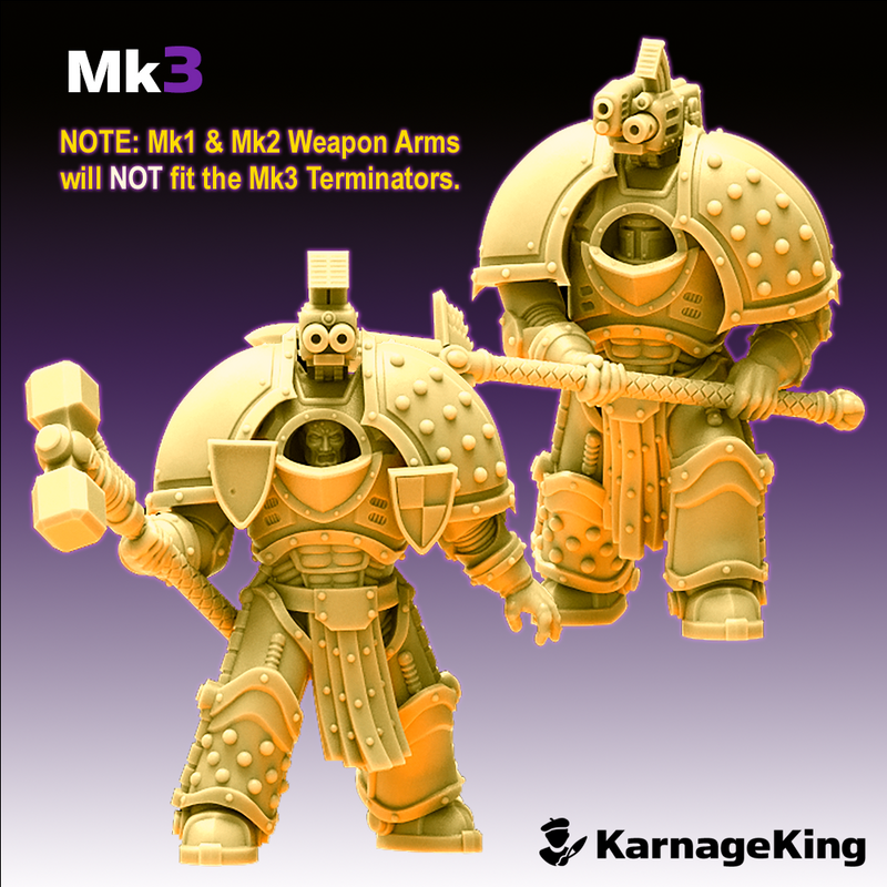 5x Saturnus Terminator Mk:3 Sentinel Squad