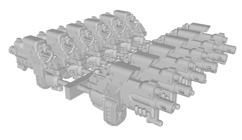 Mk4a Cephila Bolt Gun (Prime Set)
