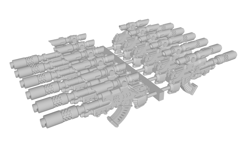 Hydra Legion : Mk4b Foebane Bolt Gun (30k Set)