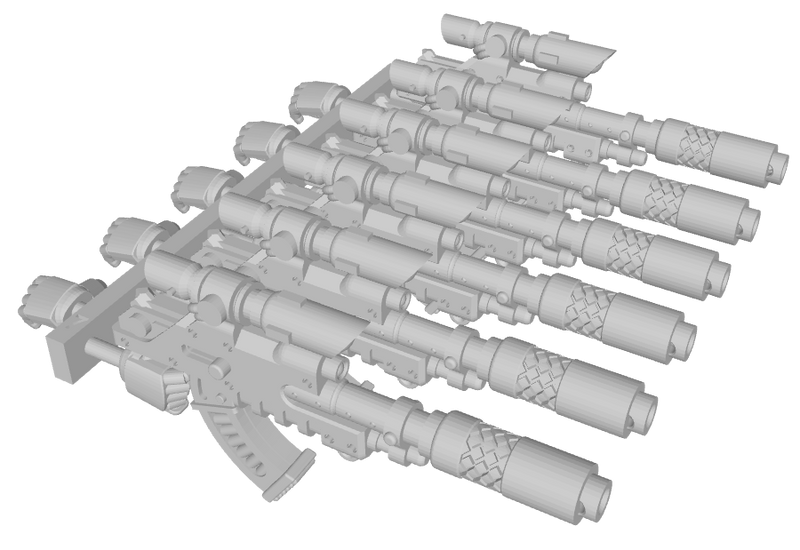Mk4b Foebane Bolt Gun - Marine Firearm Sets