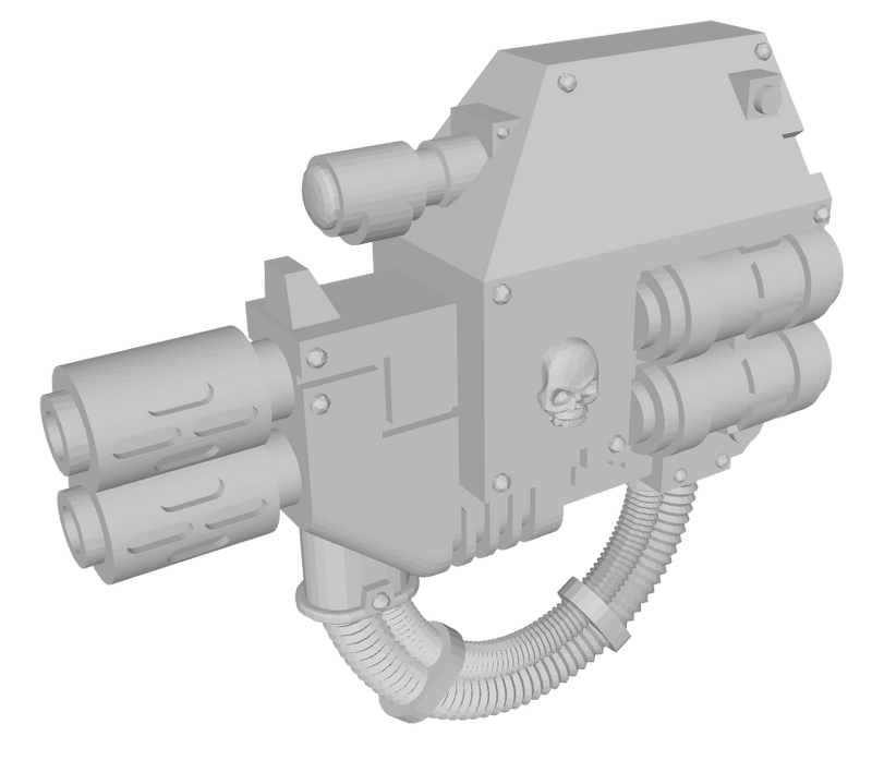 Base - Mortis Dread: MelterCannon (Left)