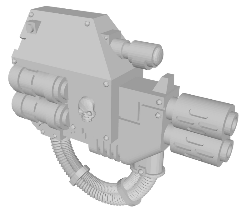 Base - Mortis Dread: MelterCannon (Right)