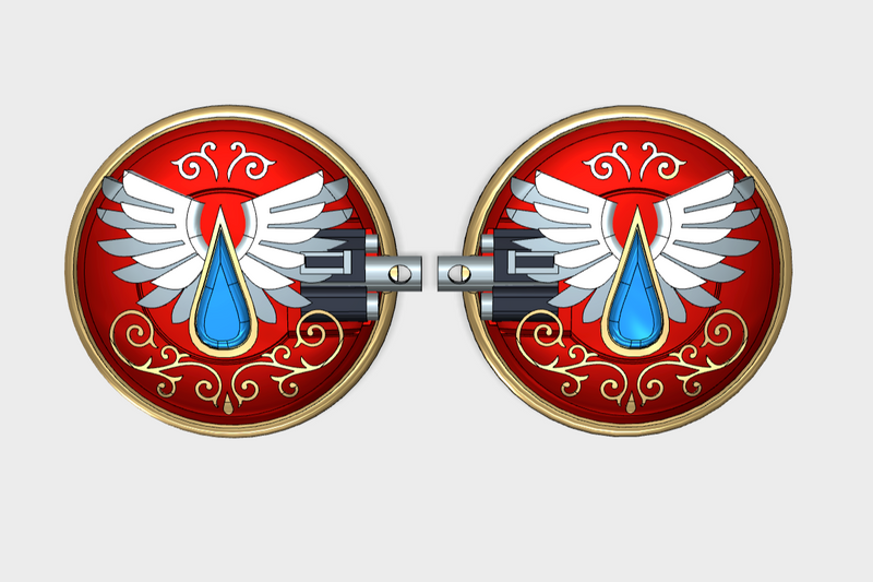 Angel Tears - Naxos Combat Shields (L&R)