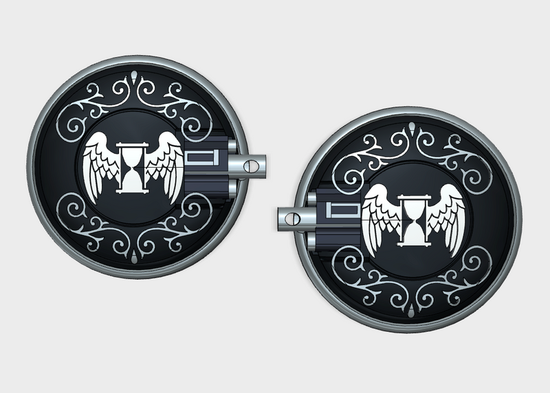 Ornate Mori Tempus - Naxos Combat Shields (L&R)