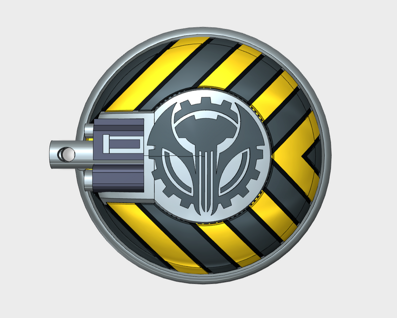 The Malforged - Naxos Combat Shields (L&R)