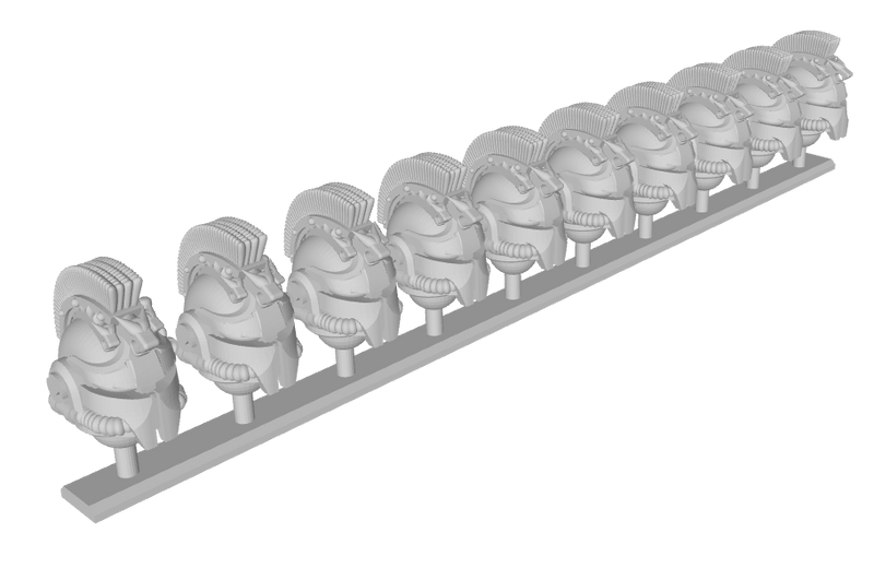 10x Hydra - Nicopolis Crested Helmets