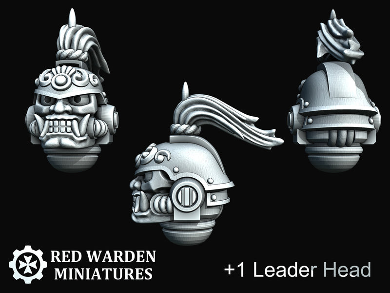 11x RW Oni Mask Helmets - Clan Warriors