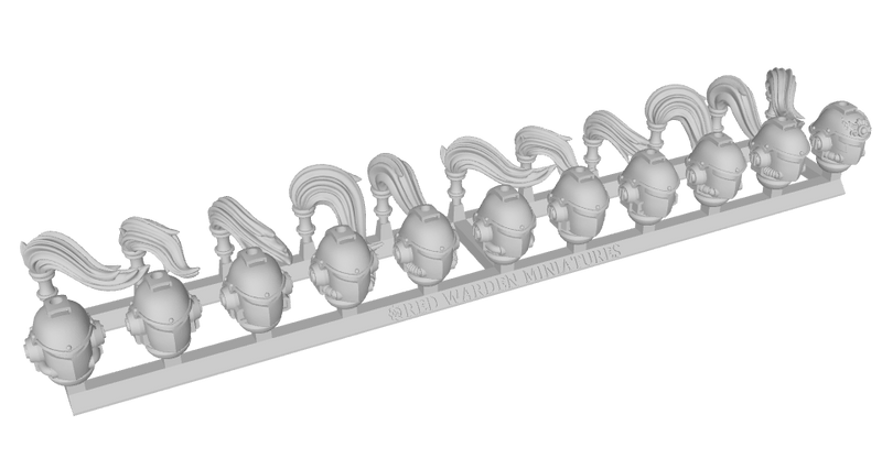 11x RW Onimotto Helmets - Topknot