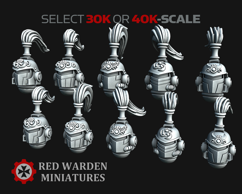 11x RW Onimotto Helmets - Clan Bearers