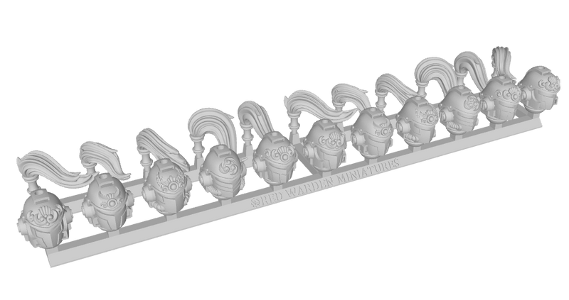 11x RW Onimotto Helmets - Clan Bearers