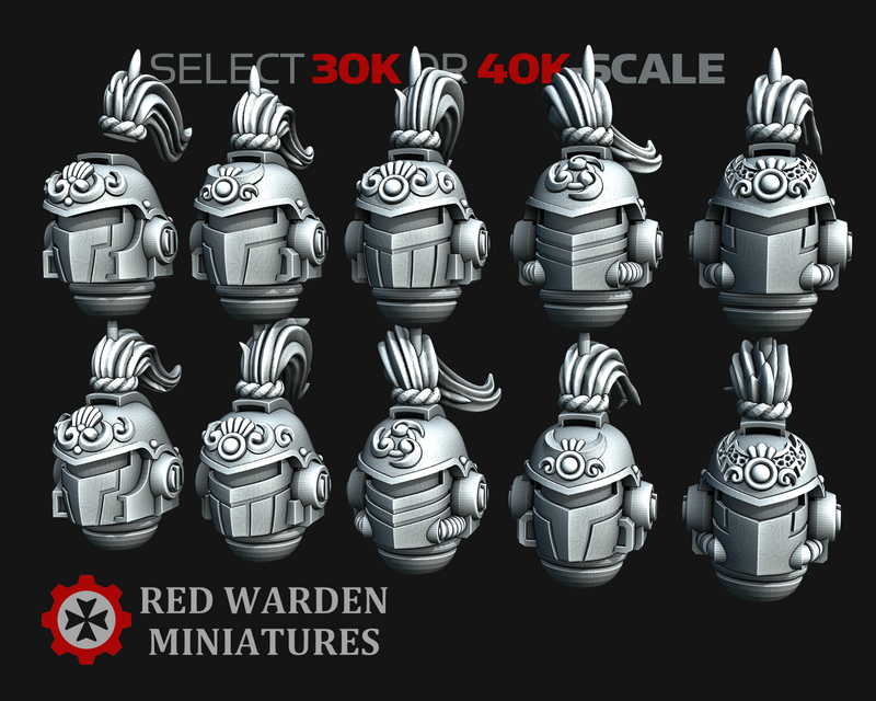 11x RW Onimotto Helmets - Clan Warriors